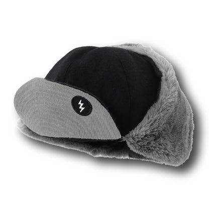 【ELECTRIC】WOOL BOMBER CAP BLACK