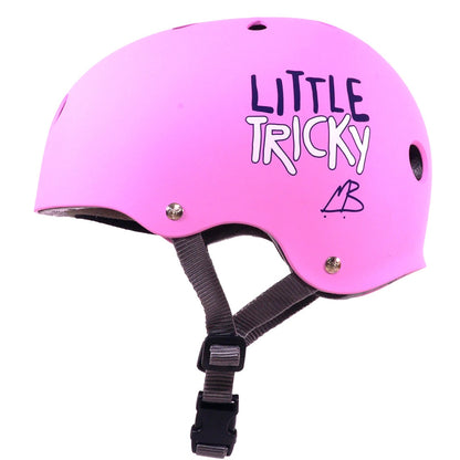 【triple eight】LITTLE TRICKY HELMET PINK RUBBER