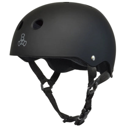 【triple eight】SWEATSAVER LINER HELMET ALL BLACK RUBBER