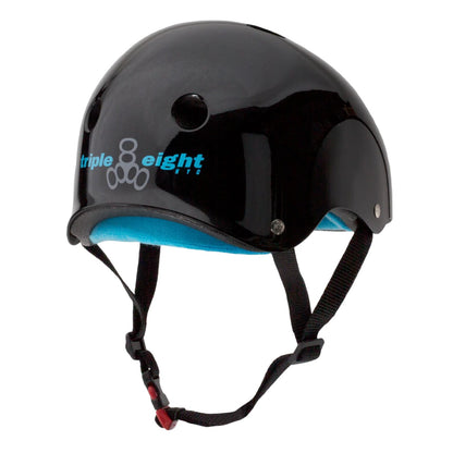 【triple eight】THE CERTIFIED SWEATSAVER BLACK GLOSSY