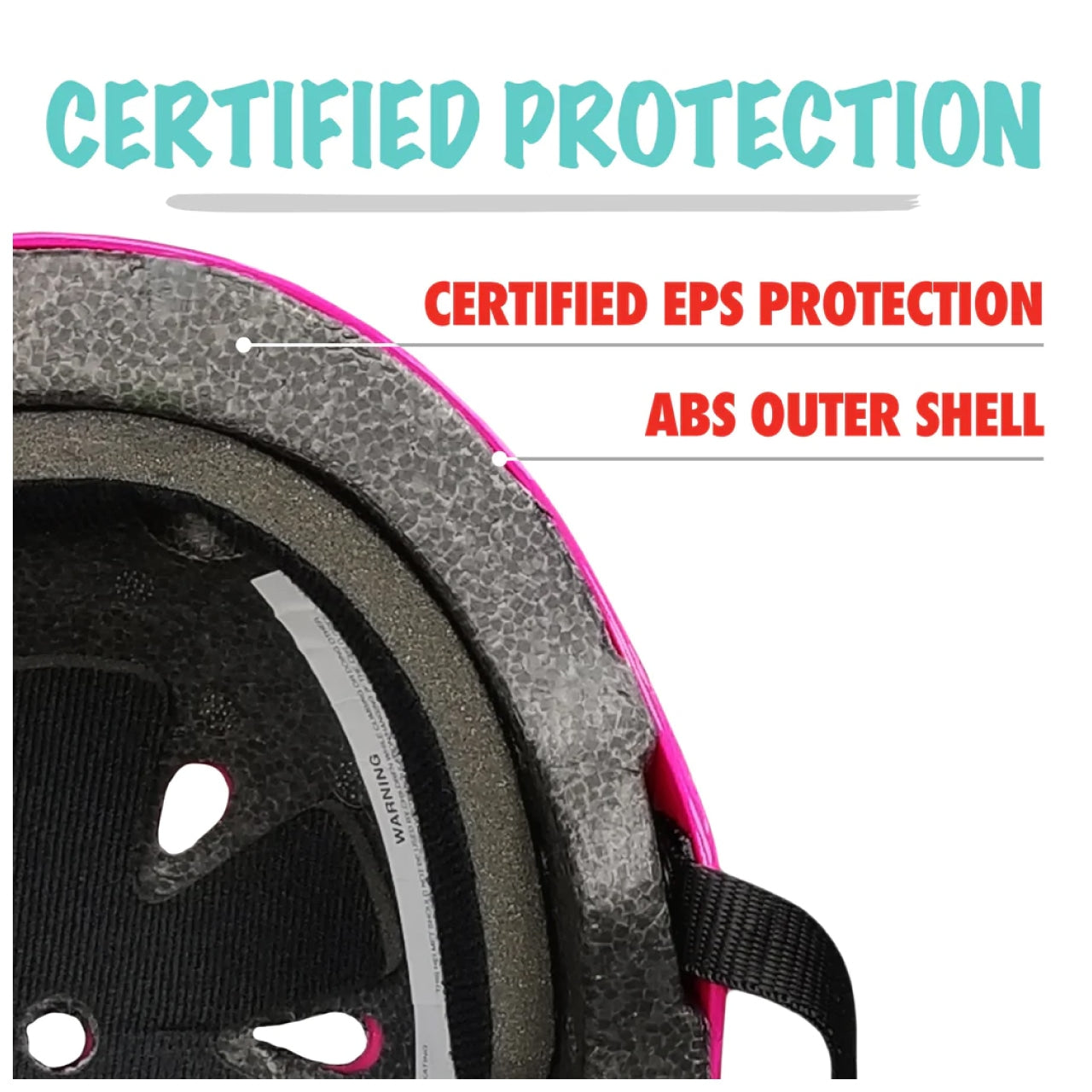 【triple eight】WIPEOUT SKATE THE DAY ERASE HELMET NEON PINK