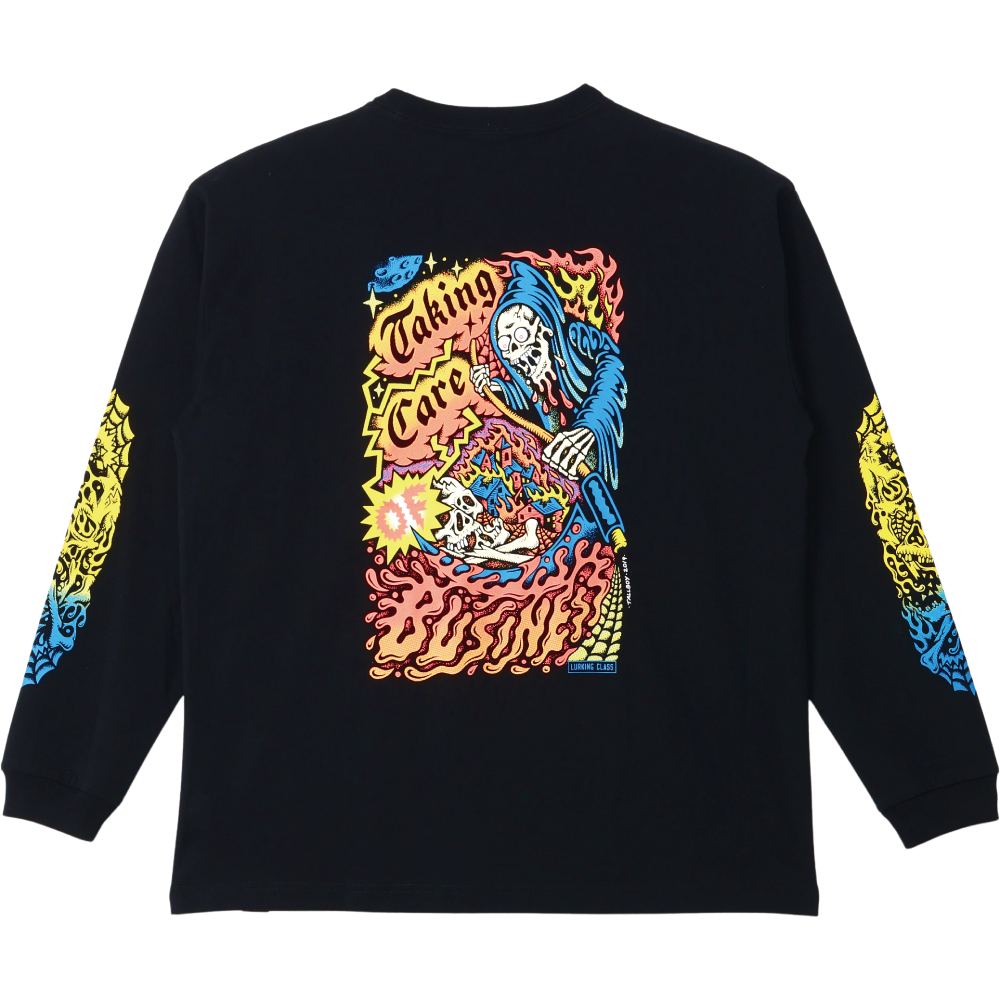 【LURKING CLASS】×TALLBOY TAKING CARE OF BUSINESS L/S TEE BLACK