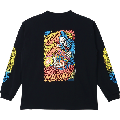 【LURKING CLASS】×TALLBOY TAKING CARE OF BUSINESS L/S TEE BLACK