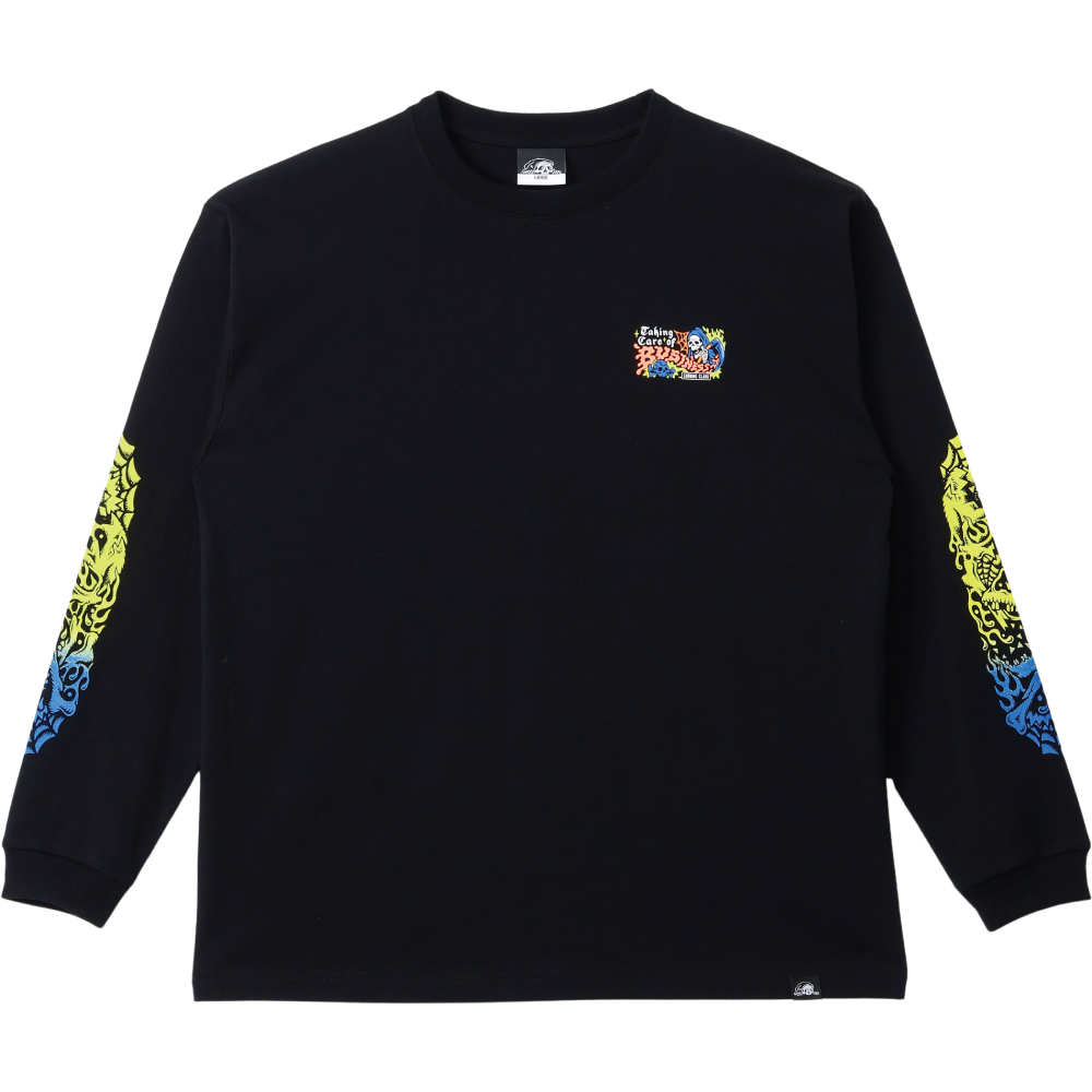 【LURKING CLASS】×TALLBOY TAKING CARE OF BUSINESS L/S TEE BLACK