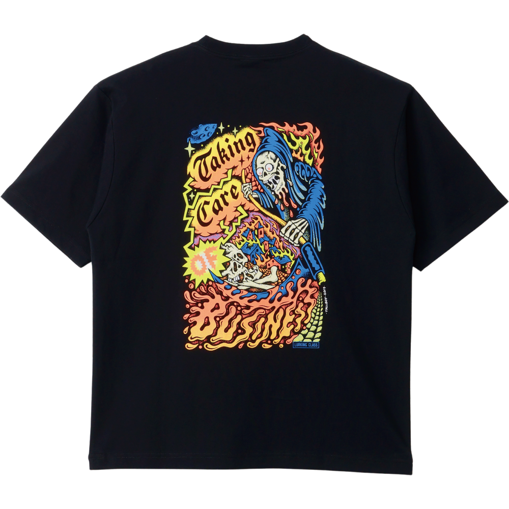 【LURKING CLASS】×TALLBOY TAKING CARE OF BUSINESS S/S TEE BLACK